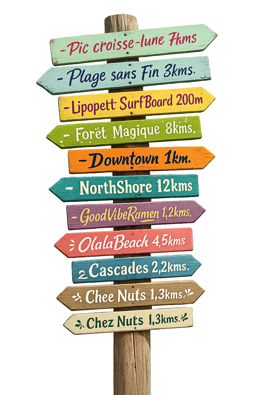 Les lieux de Lipopett Island